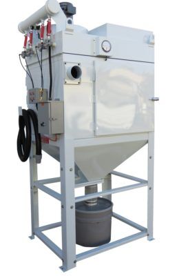 4 - Cartridge 880 Sq.Ft. Automatic Reverse Pulse with: Magnahelic Monitor Ga., Integrated Vacuum & Manual Pulse Override Controls