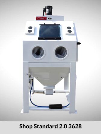 Shop Standard 2.0 front view blast cabinet