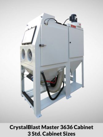 CrystalBlast Master | Sandcarving Cabinet | Master Blast