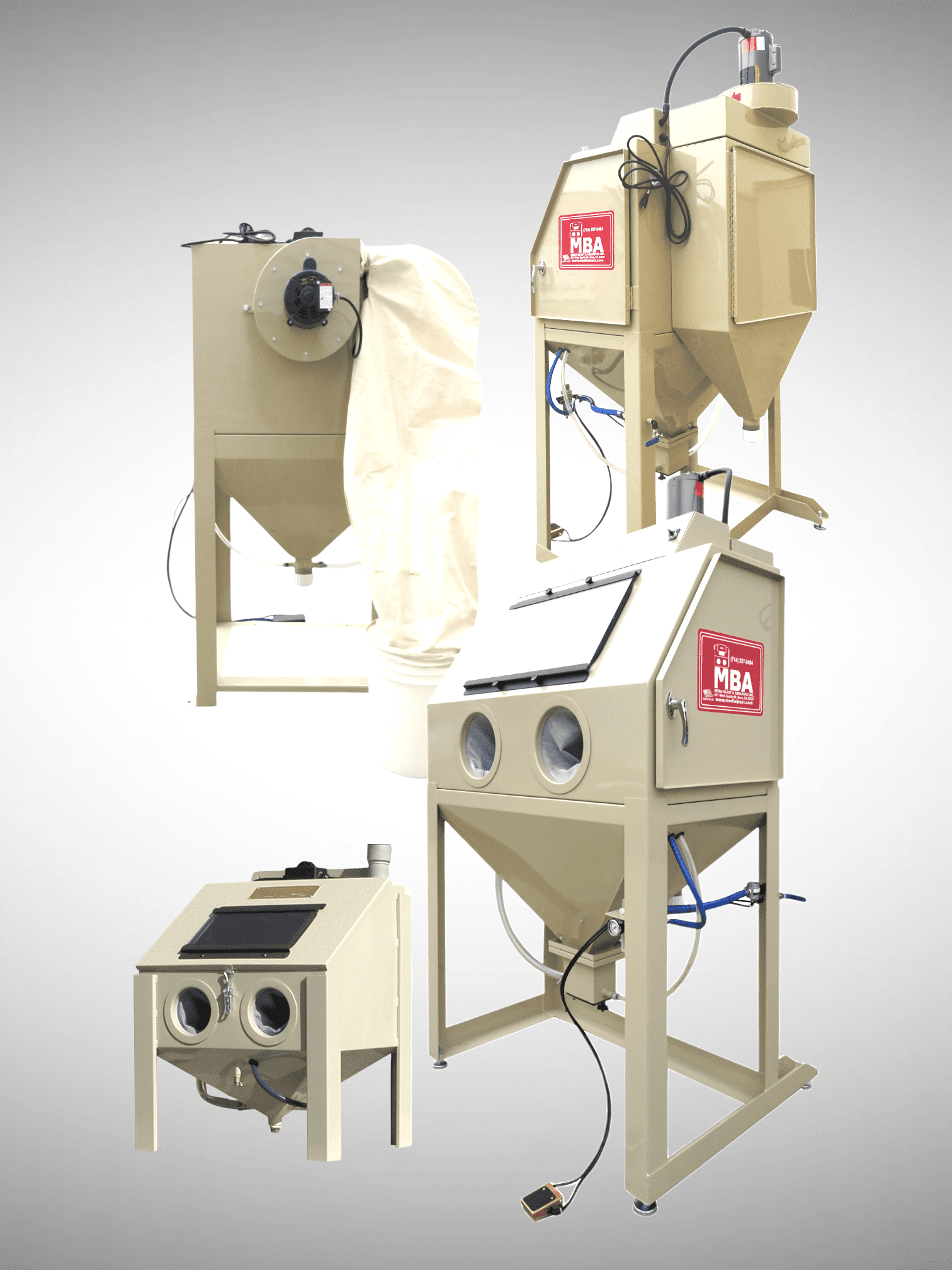 Light Duty Small Sandblasting Cabinet Category - Media Blast Cabinets