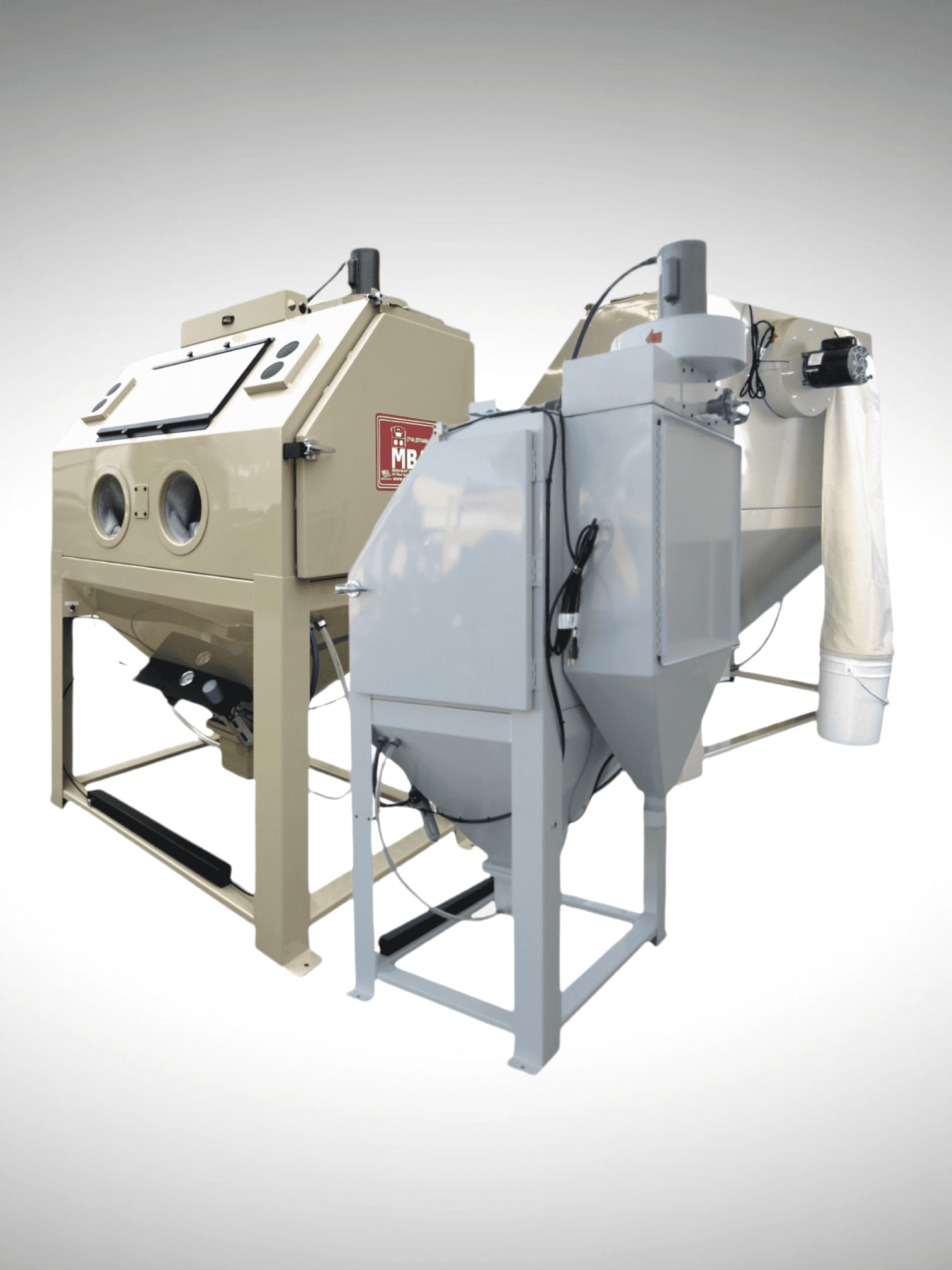 c. R&D General Purpose Blasters - Media Blast Cabinets